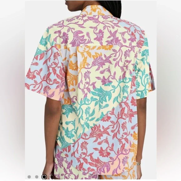 Derek Lam 10 Crosby Keaton Oversized Button Down Shirt - Picture 2 of 10